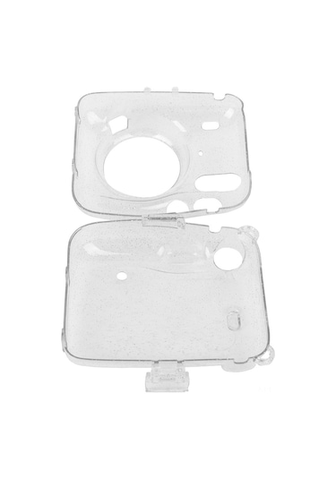 Vkemall 拍立得 Mini11 İçin Pvc Koruyucu Kılıf - Şeffaf Parlak Tozlu Tasarım, Çarpıklık Ve Dürtme Koruması, Kol Çantası İle Taşınabilir