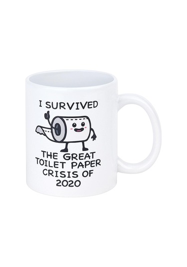 Lebihmurah Generic Sevimli Karikatür Kahve Fincanı Beyaz Kupa Genç Kişilik Seramik Bardak - Beyaz