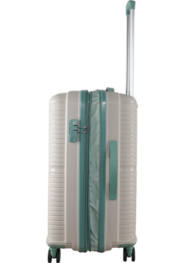 Mçs Group V379 Aura Y.üretim Pp Valiz 55 Cm S21yy100014255 10730 Kemik/suyeşili