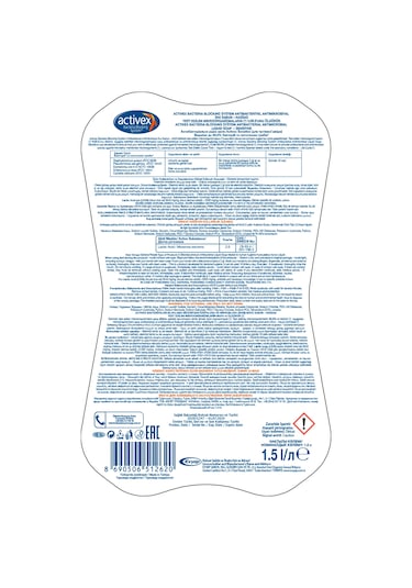 Activex Hassas Sıvı Sabun Seti 1500 ML + 1 L + 500 ML