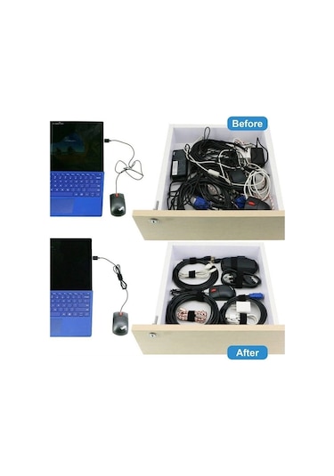Andoer H39681 50 Adet Kablo Bağı Cırtlı