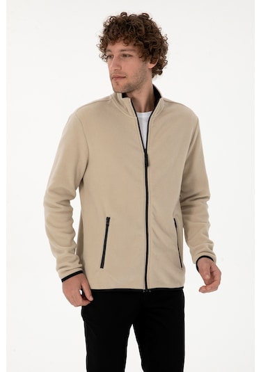 U.s. Polo Assn. Erkek Koyu Bej Hırka Örme 50313779-vr088 Koyu Bej