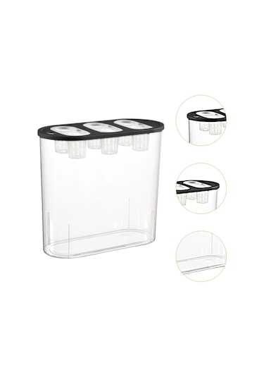 Homyl Hidroponik Yetiştirici Kutusu 6 Delikli Kapalı Masaüstü