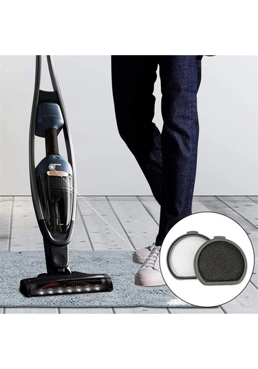 Junzhuodianpu Electrolux Aeg Qx9 Fx9 Akülü Elektrikli Süpürgeler İçin 4 Parçalı Ön Motor Filtresi Değiştirme Kiti.