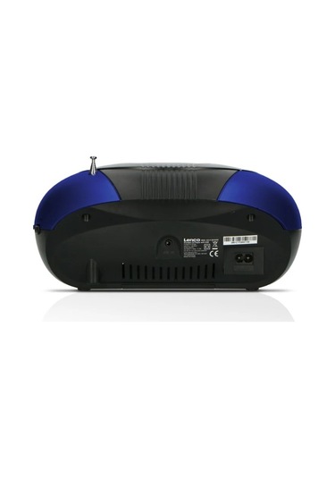 Lenco Scd-37 Usb Mavi - Taşınabilir Fm Radyo Cd'si Ve Usb Oynatıcı - Mavi