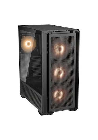 Cougar MX600 4XARGB Fan Full Tower Oyuncu Kasası Siyah