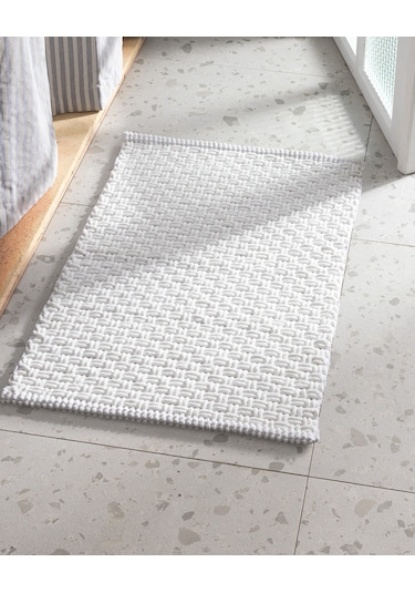 Madame Coco Najac Banyo Paspas - Beyaz - 50x80 Cm 8684427045312 Beyaz