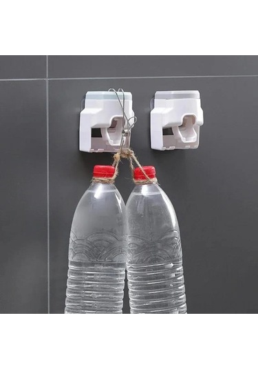 Singree Otomatik Macun Sıkıcı İle Fırça Tutucu - Sağlıklı, Pratik Ve Çevre Dost Banyo Aksesuarı Mavi