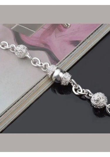 925 Ayar Gümüş Geometrik Bileklik