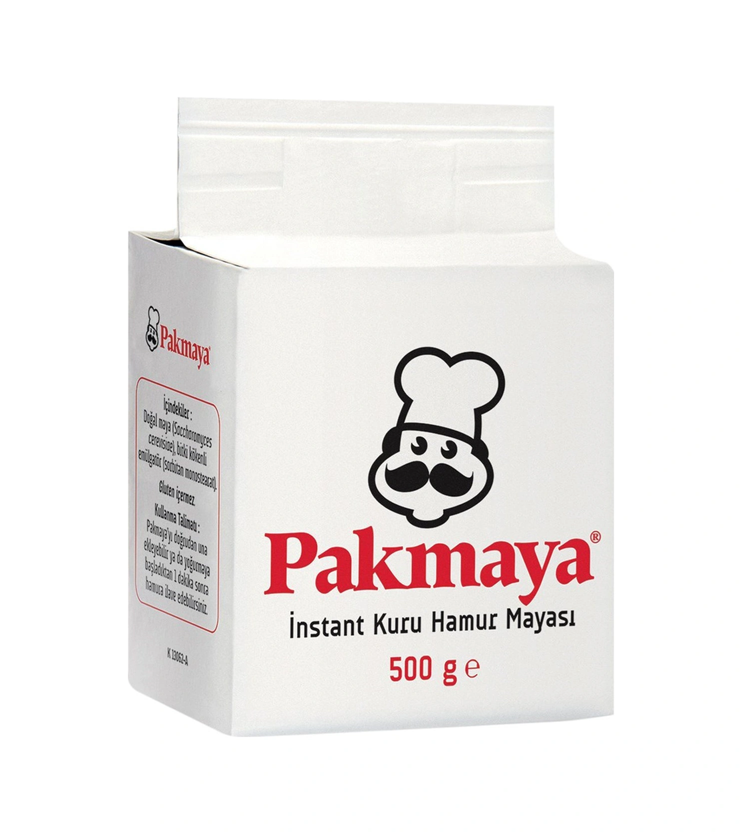 Pakmaya Instant Kuru Hamur Mayası 500 Gr X 20 Adet 1 Koli