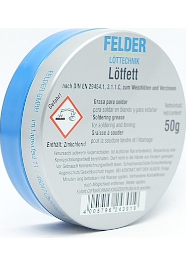 Falder Lötfett Lehim Pastası 50 GR