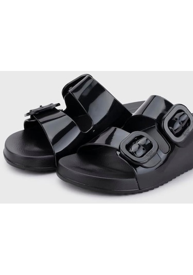 Igor S10334z Habana Brillo Siyah Kadın Terlik Siyah