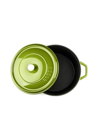 Hosse 28 Cm Döküm Derin Tencere Yeşil Hs Y Dt 28 Yeşil