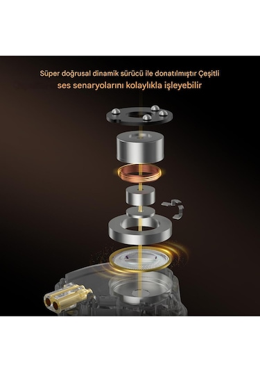 Kz Gale Kulak İçi Monitör Çift Mikrofonlu Oyuncu Kulaklığı Gale