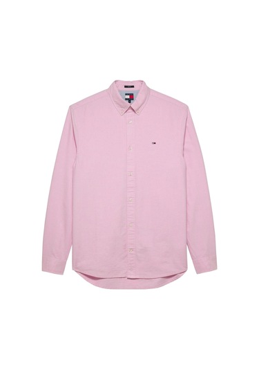 Tjm Reg Oxford Ext Pembe Erkek Gömlek-8743 Pembe