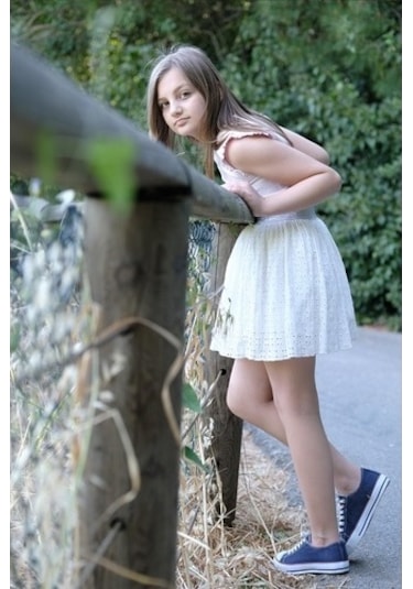 Kolsuz Fırfırlı Pamuklu Tişört Pudra Pembe Nanna Fashion 2022-G-0