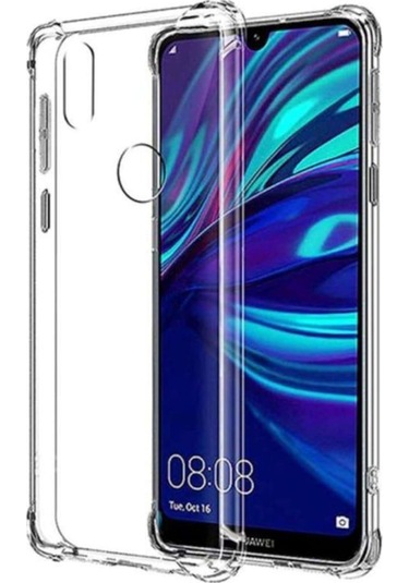 Huawei Y7 2019 Shockproof Ultra Koruyucu Seffaf Sert Silikon Kapa 455935697