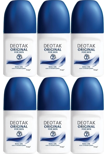 Deotak Roll-on 35ml Original Formen/erkek 6 Lı Set