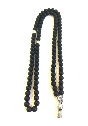 99'lu Namaz Tesbihi - Oniks Doğal Taş Tesbih