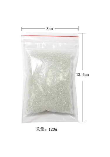 120g Sterilizatör Manikür Ekipmanları Kutusu Pot Nail Art Kuvarsit Boncuk Yüksek Sıcaklık Cam Topu Araçları