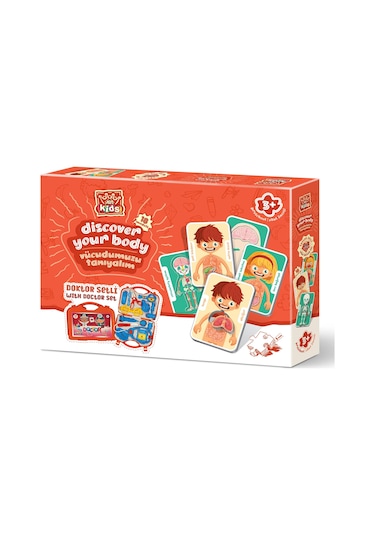Art Kids Vücudumuzu Tanıyalım Doktor Setli Puzzle