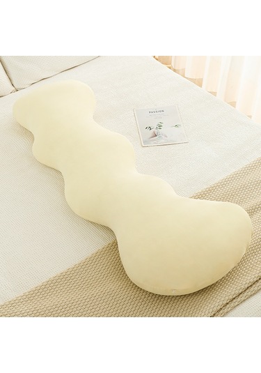 Buz Ipek Yastık Kadın Tarzı Uyku Serin Duygu Erkek Uzun Yastık M-a-5 Ekru