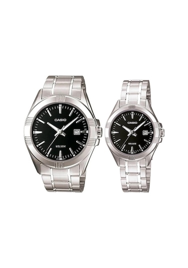 Casio Mtp-ltp-1308d-1avdf Çift Kol Saati Kadın-erkek Metalik