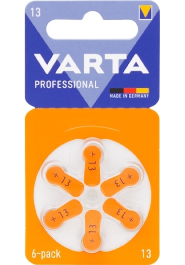 VARTA 13 NO KULAKLIK PİLİ 6LI PAKET