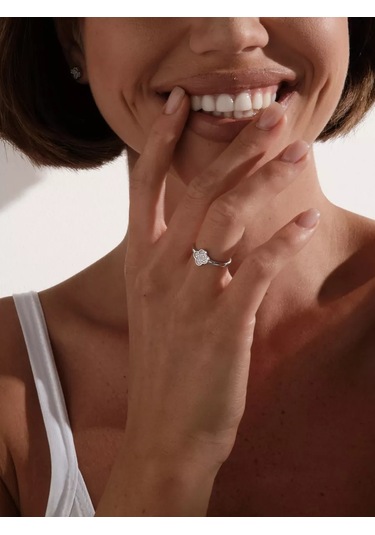 Marıola 925 Ayar Gümüş Düğün Yüzüğü 152149018 Gri