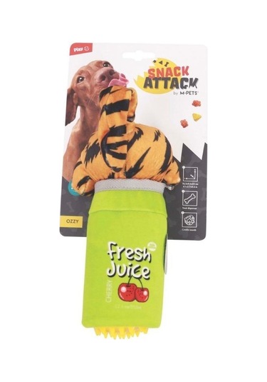M-pets Ozzy Snack Attack Ödül Hazneli Peluş Köpek Oyuncağı