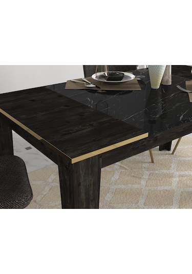 Dekorister Exclusive Veyron Yemek Masası Rebab-Mermer