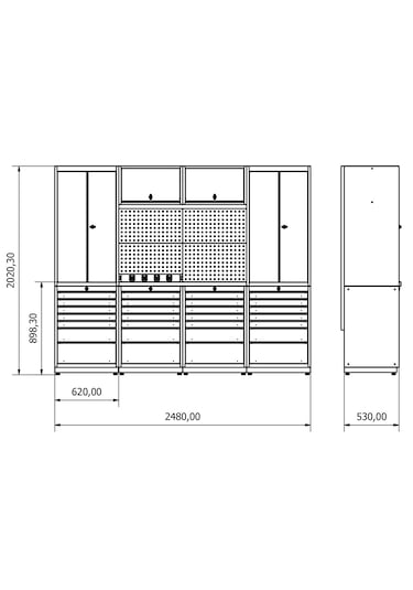 MT-1015 Modüler Çalışma Tezgahı -