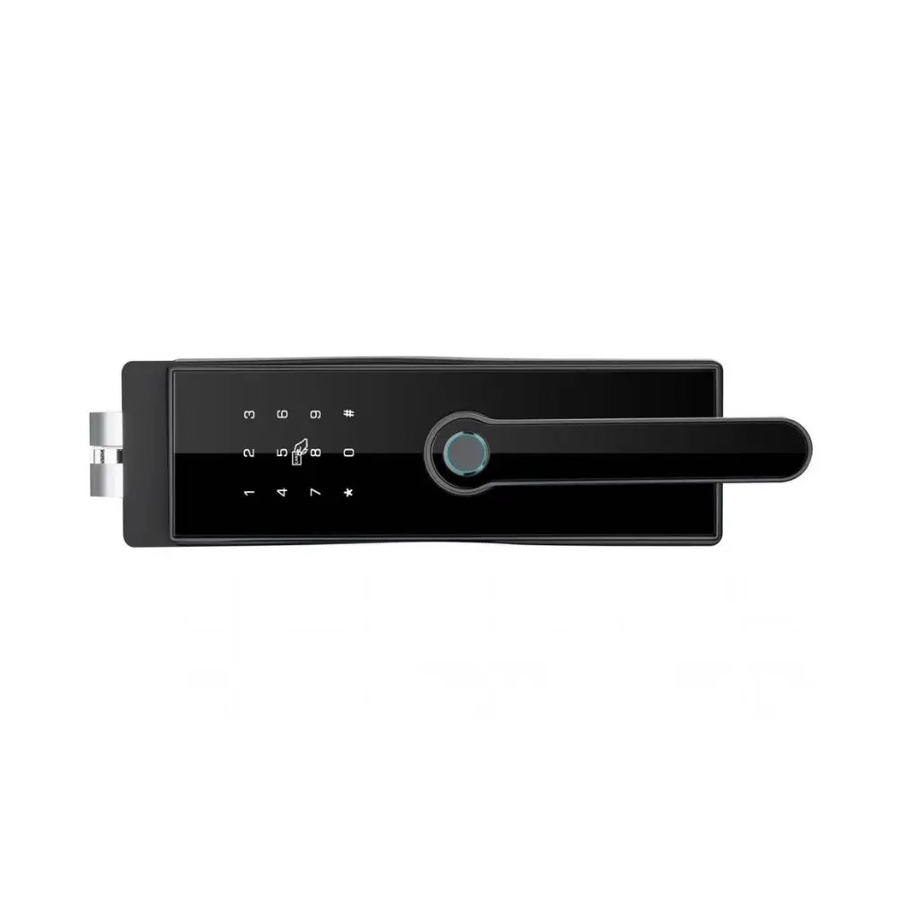 Emaks Prime Akıllı Cam Kapı Kilidi G40 Siyah