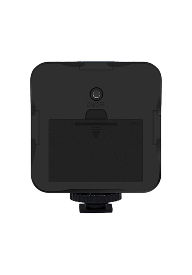 Ekılıf - Işıklı Telefon Tutucu Ring Light Gz49s Rgb Light - Siyah - T37813