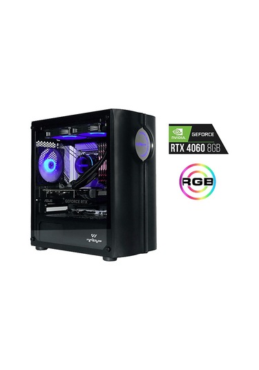 Warp Spectra i5-14400F 16 GB 512 GB SSD 8 GB RTX4060 Free Dos Masaüstü Oyuncu Bilgisayarı