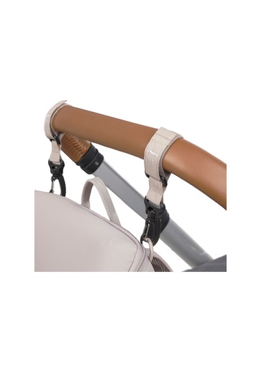 Lassig Slender Up Bebek Bakım Sırt Çantası Taupe Gri