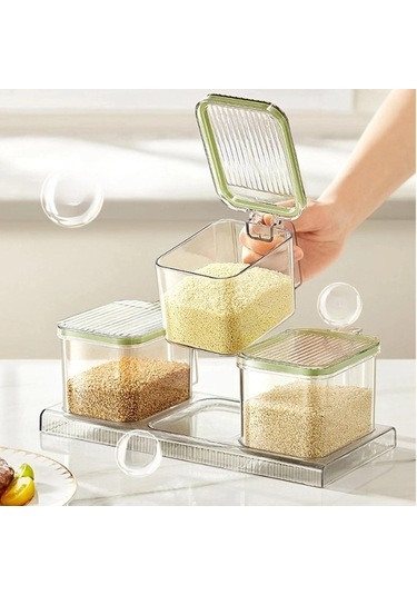 Suntek Mutfak Tezgahı Kahve Barı Tuzları Için Çeşni Yeşil