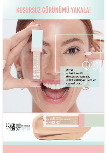 Cover Perfect 30 Faktör Ultra Kapatıcı 306 Caramel Diğer