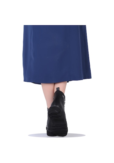 Kuum London K452021 Termal Kürklü Kadın Düz Kışlık Bot 001