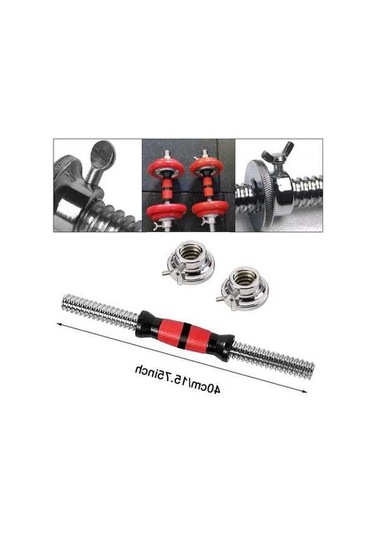 Ganzhoushop Suntek Kaldırma Sapı Halter Dişli Bar Ağırlık 40 Cm Vy