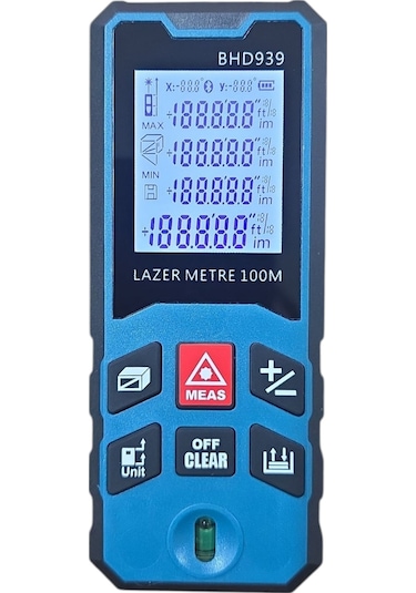 Fixonic B.h.d. Bhd939 100 Metre Lazer Mesafe Ölçer/lazer Metre