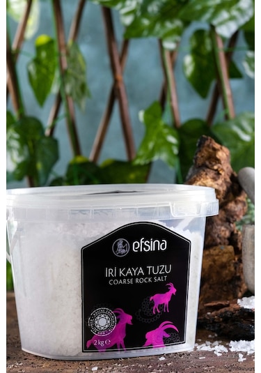 Efsina İri Kaya Tuzu 2 KG