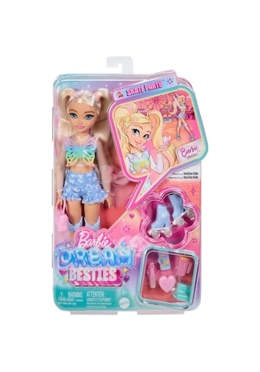 Barbie Dream Besties Paten Partisi Malibu Bebek Ve Aksesuarları