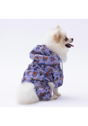 Pettrend Sticth Tulum Yağmurluk Köpek Kıyafeti Köpek Yağmurluğu