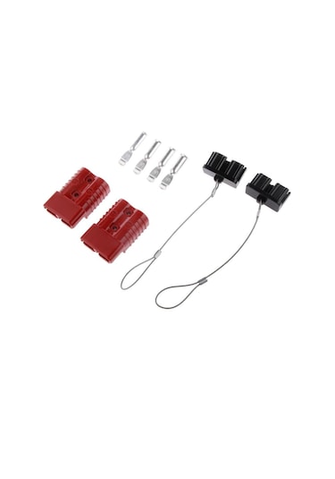 Suntek 175A 600 V 1AWG Pil Hızlı Bağlantı Soketi Kırmızı