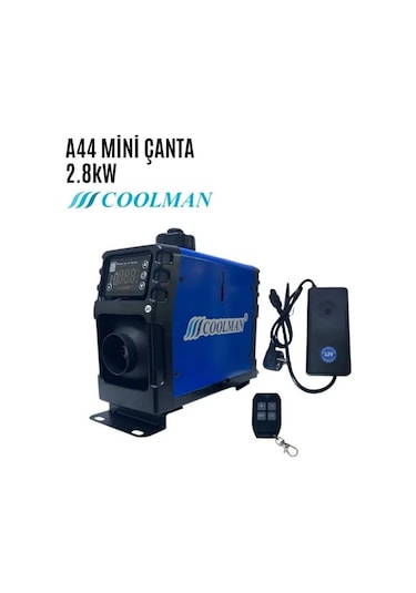 Coolman A44 Mini 2.8kw Çanta Webasto Tipi Isıtıcı 12v-24v-220v-1089