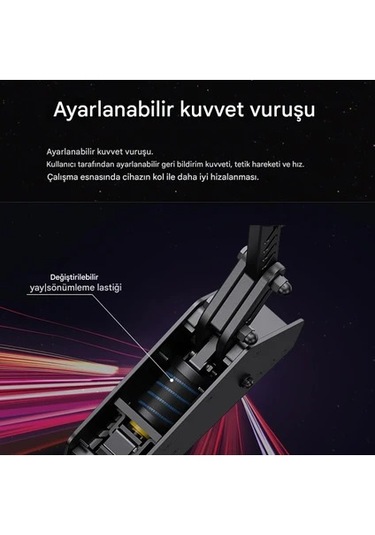 Hb S El Freni - 16bıt Hall Sensörlü Doğrusal Simülasyon El Freni