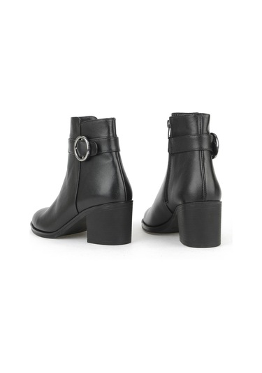 Ziya, Kadın Hakiki Deri Bot 1531020z301 Siyah 1531020z301 000 Siyah