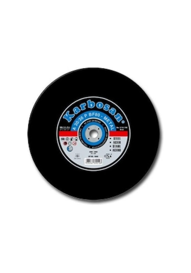 Karbosan Sabit Tezgah Metal Kesme Diski 350x3.5x30