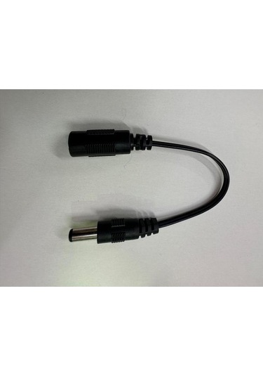 15 Cm 5.5 Mm 2.5 Mm Adaptör Uzatma Kablosu 15 Cm Standart Adaptör Uzatma Kablosu